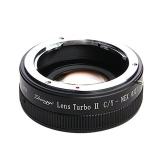 Lens Turbo Ⅱ C/Y-NEX | 中一光学 | ミラーレス・一眼レフカメラ 